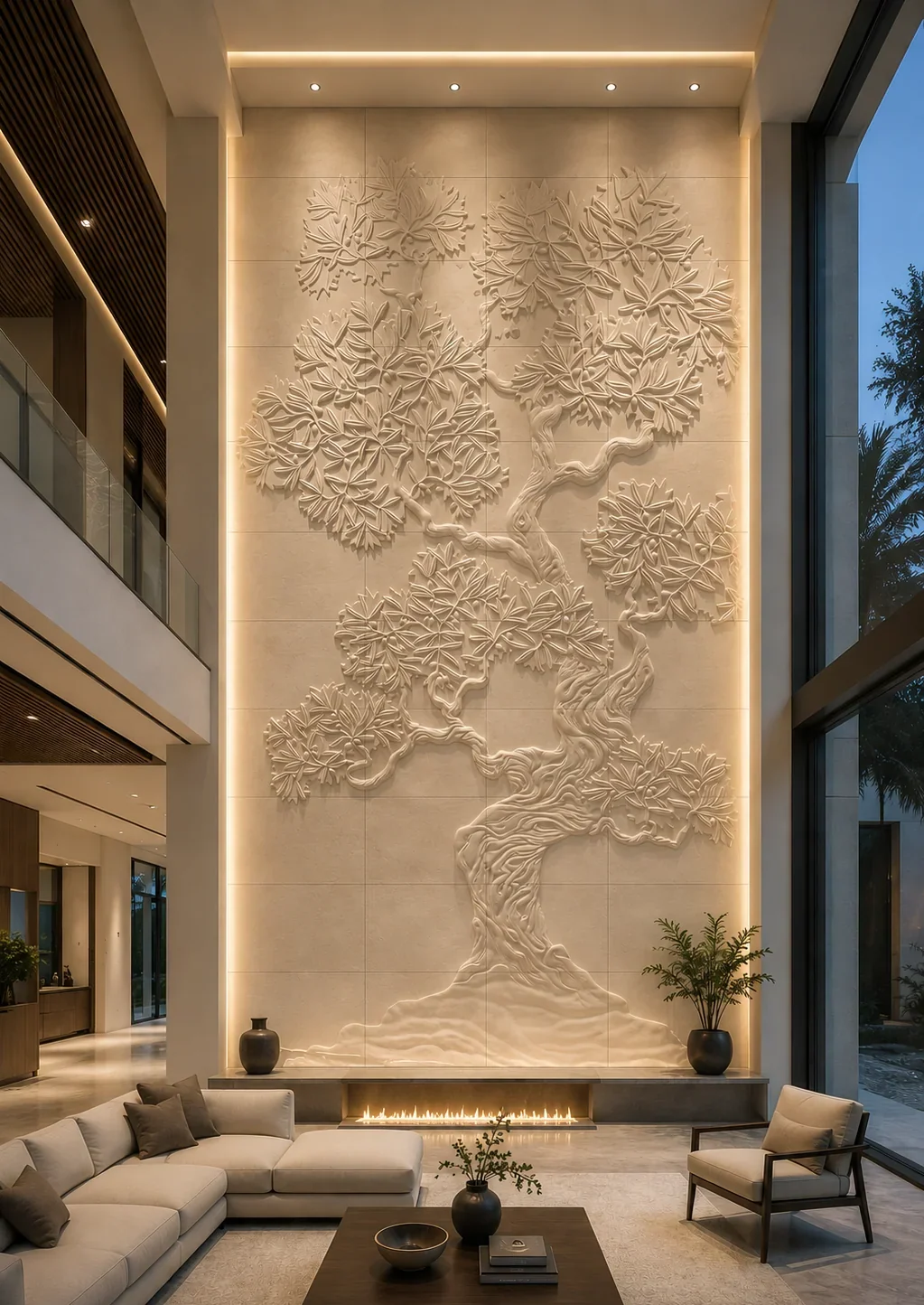 Hand carved stone detail by JJM Stone Art