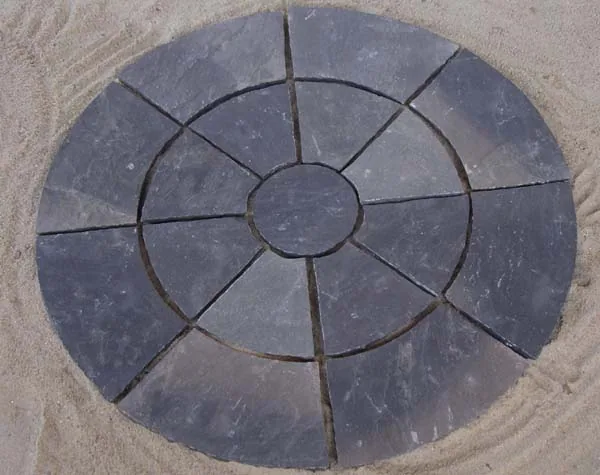 Sagar Black Basalt Cobblestone view 2