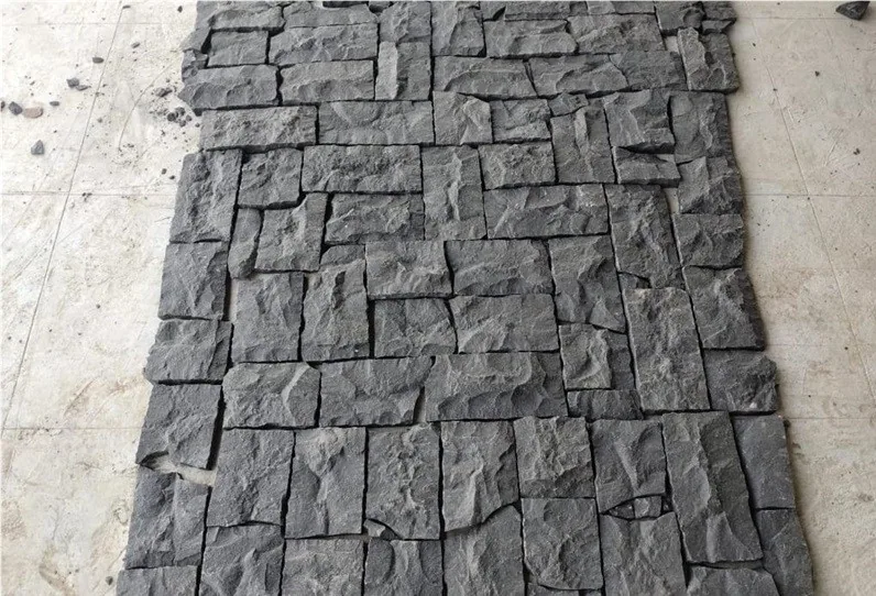 Sagar Black Basalt Cobblestone view 14