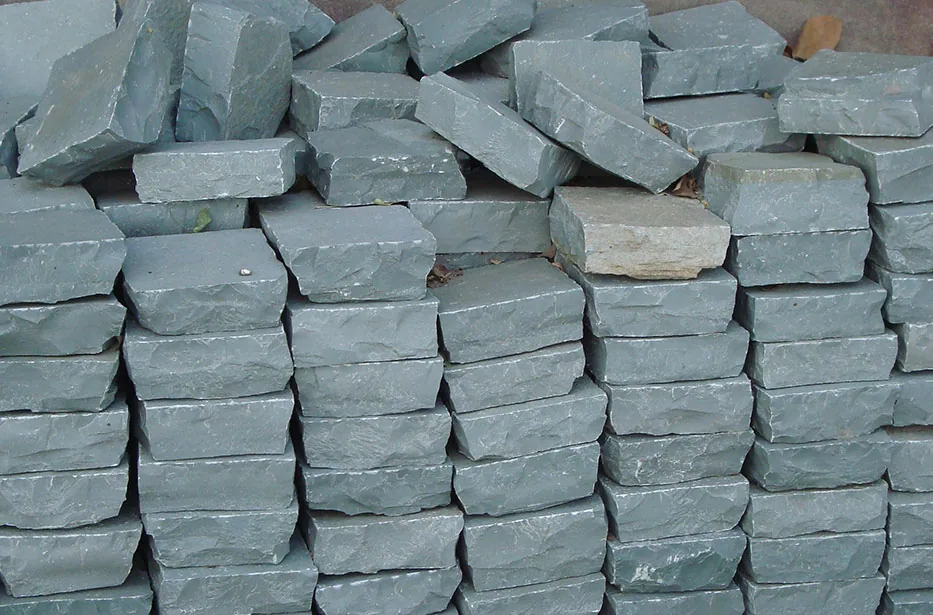 Kota Blue Grey Cobblestone view 4