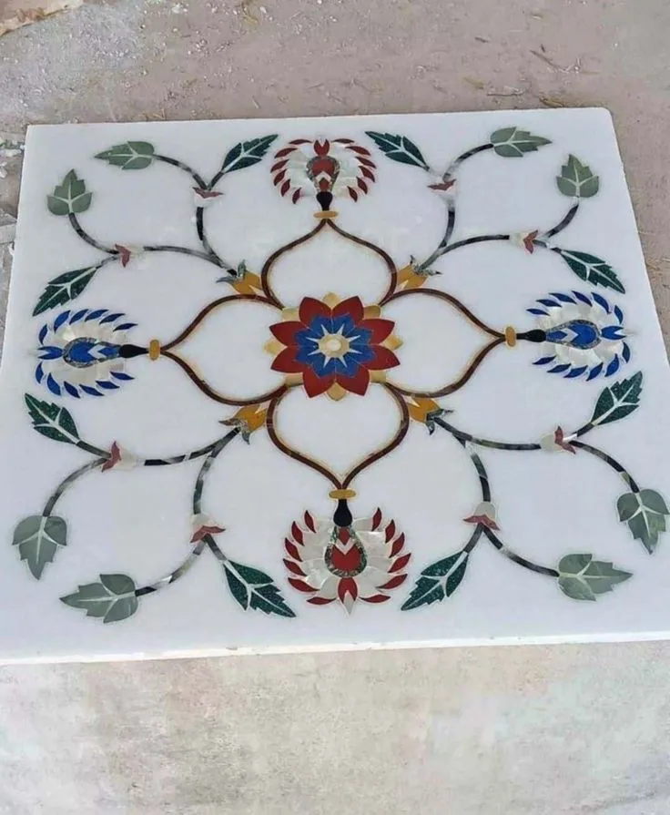 Custom Inlay Slabs - Custom Slabs by JJM Stone Art UAE