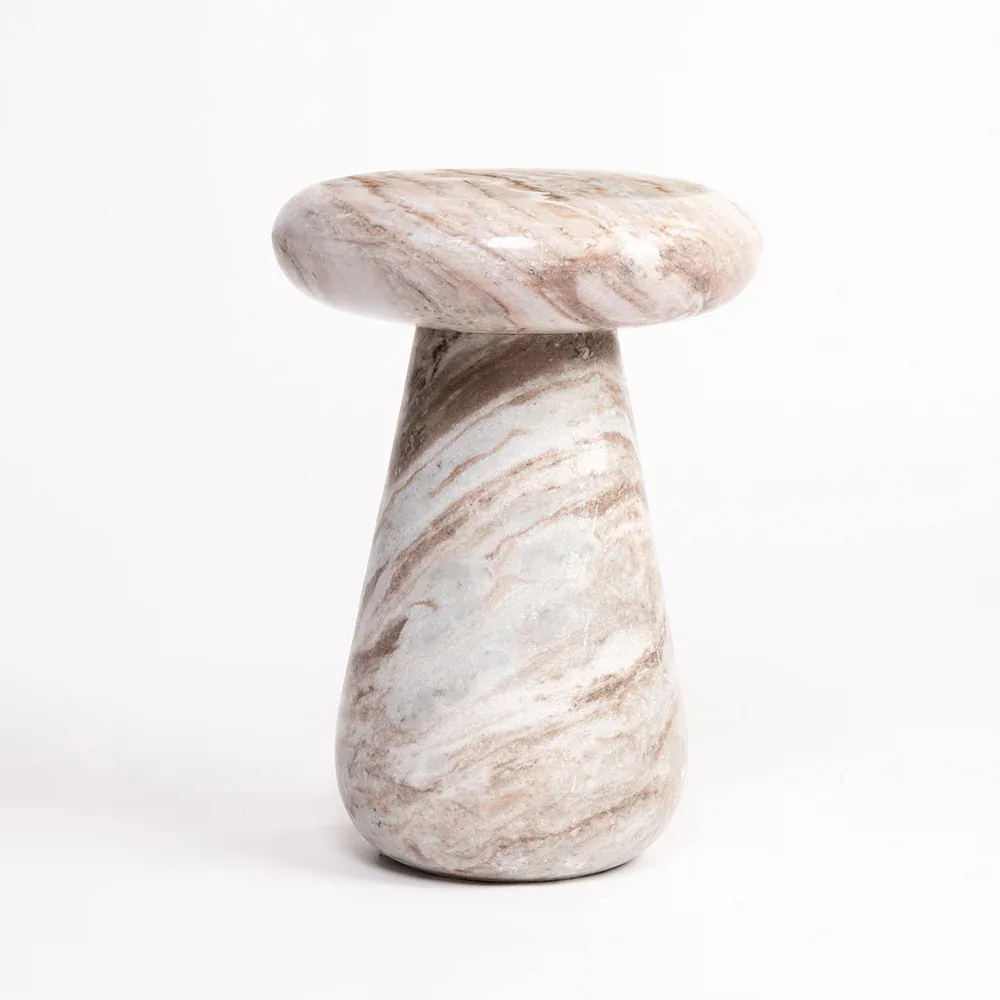 Mushroom Side Table view 3