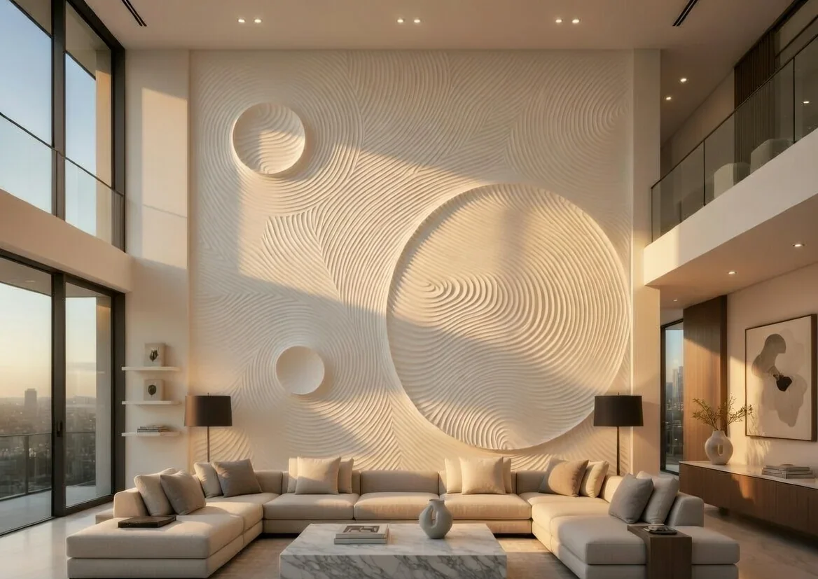 Lighting a Relief Wall