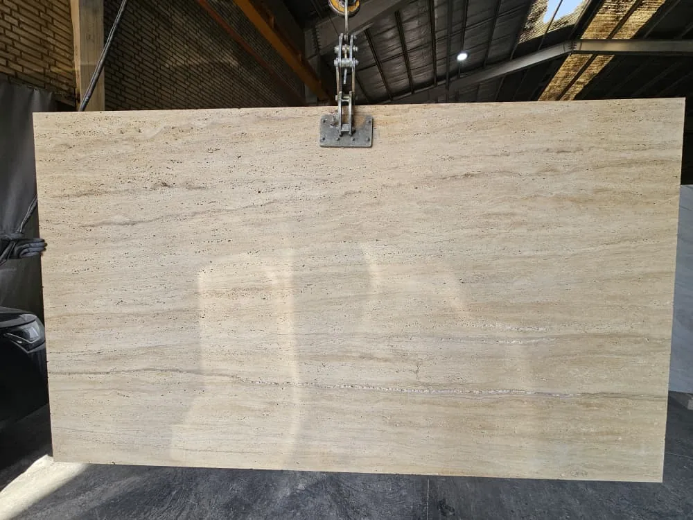 Classic Travertine - Flat Cladding & Slabs by JJM Stone Art UAE